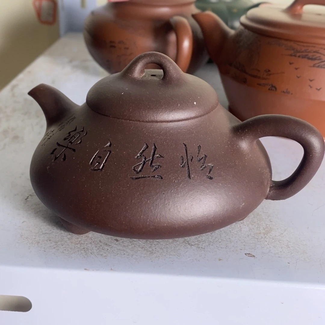 紫砂茶壶原矿手工125