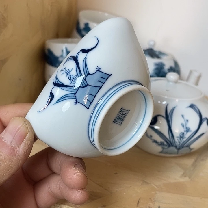 瓷片013 一人直播，看品直播间说序号