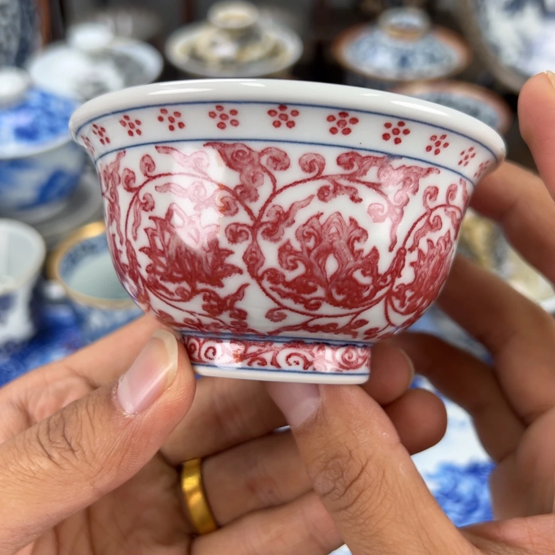 青***选景德镇手工手绘陶瓷