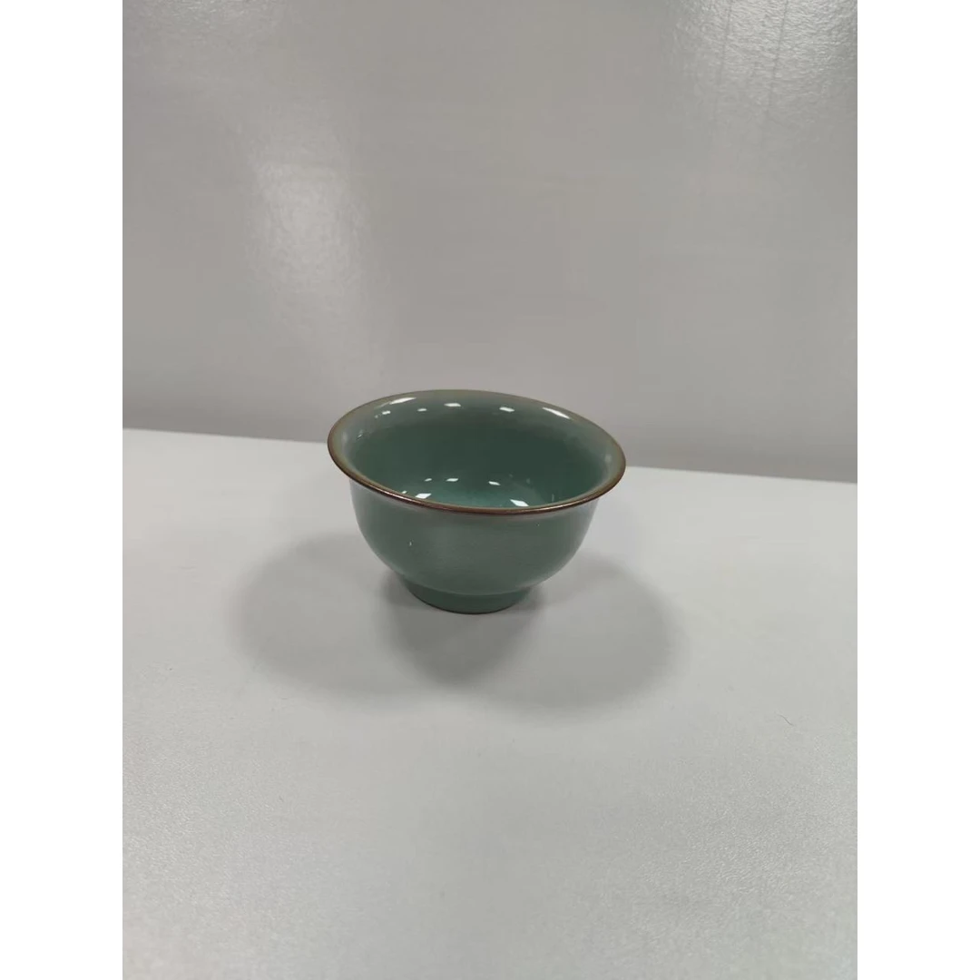 【龙泉】官窑 压手杯 陶瓷 lq-5162