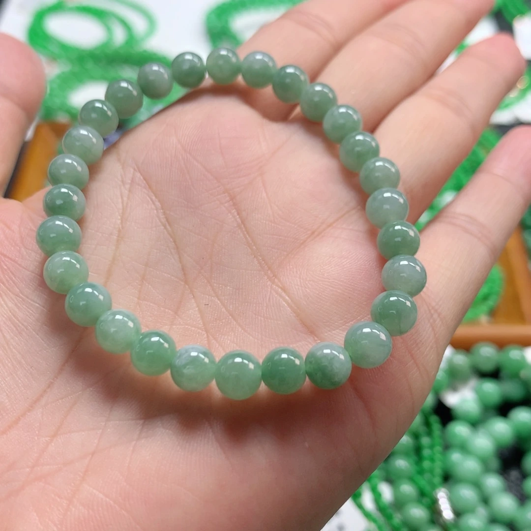 翡翠未镶嵌手链翡翠