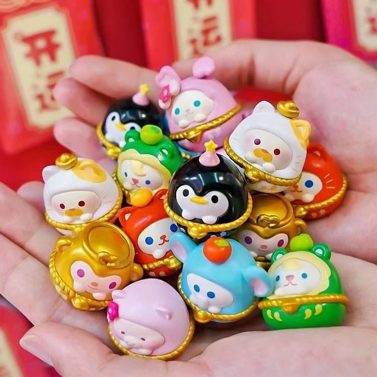 开运达摩萌趣豆盲盒