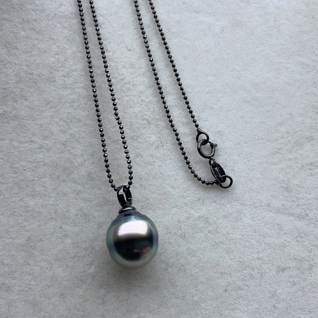 海水珍珠银S925镶嵌套链94