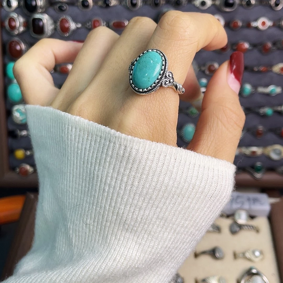 非金属大理石绿色复古竹节