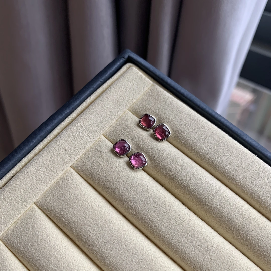 【一菲臻选】碧玺耳饰-HB80多样性发其一|BBX4