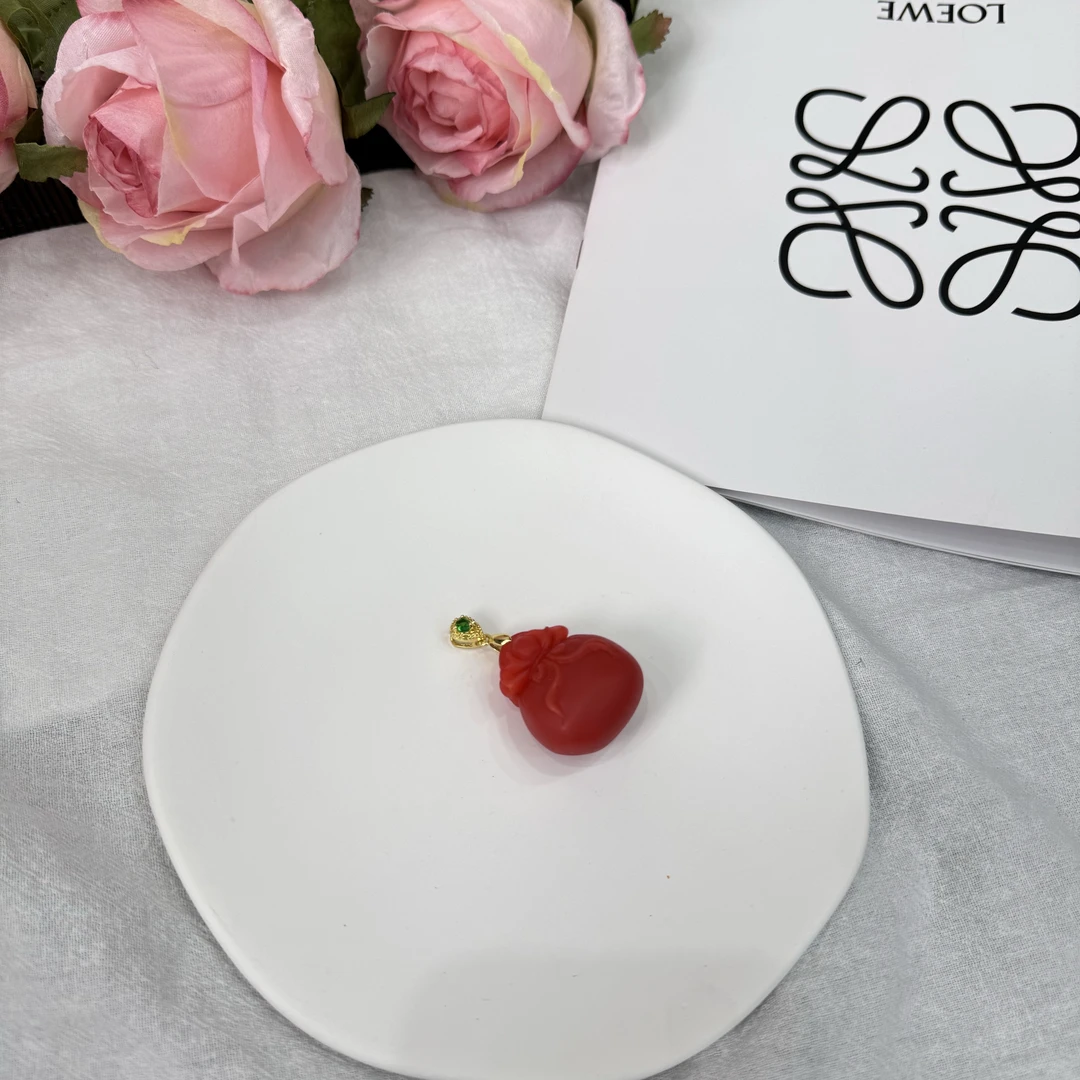 高定珠宝老蜡福袋吊坠ZX797S88