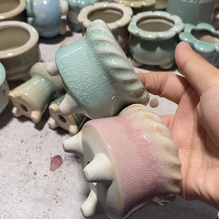 红陶【满10米包邮默认微瑕疵】2个