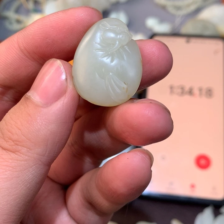 和田玉颈饰未镶嵌无*