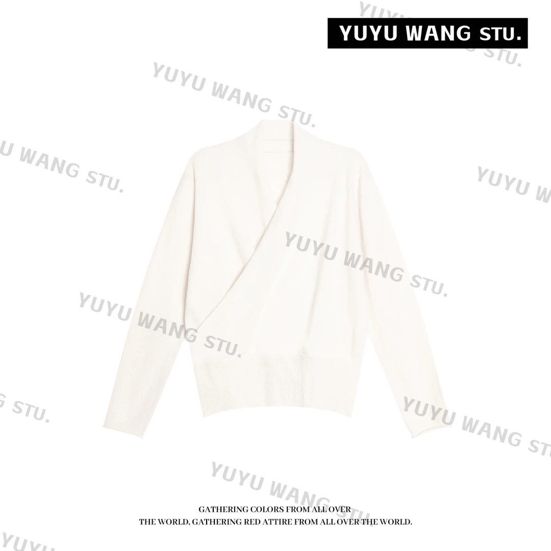 YUYU WANG【舒怡】羊毛 白色上衣 RBZ2FD104