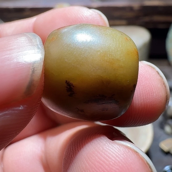 和田玉（糖玉）颈饰未镶嵌用****4