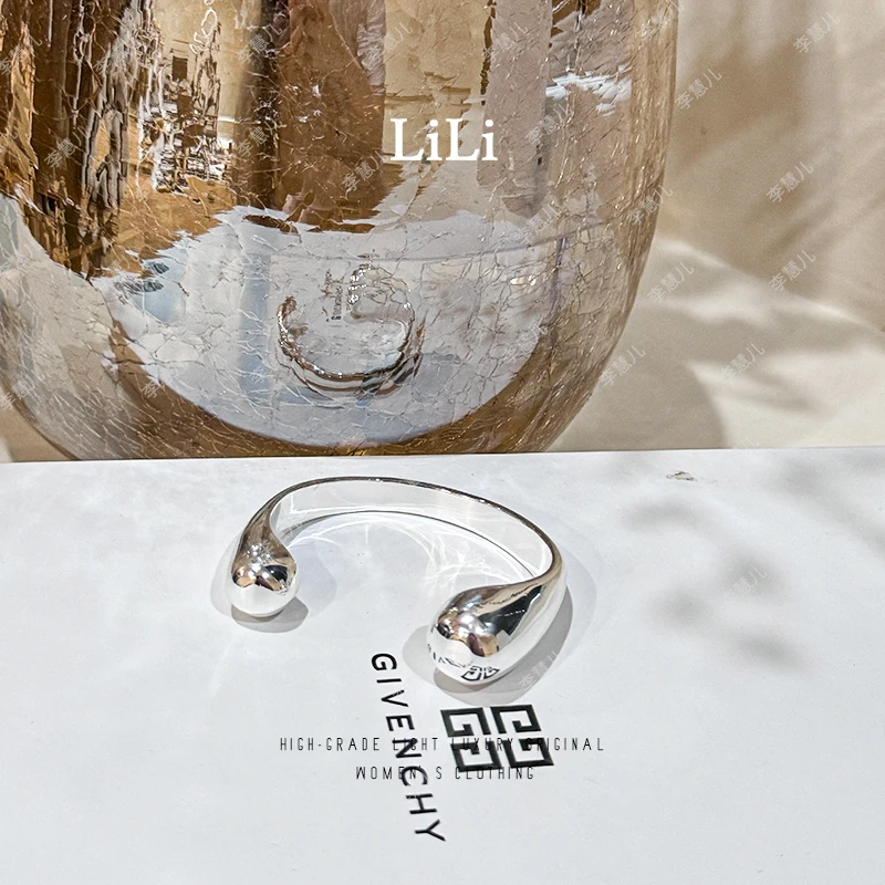 合金手镯 LiHuiEr李慧儿【暮光】气质轻奢小众简约个性手镯9126