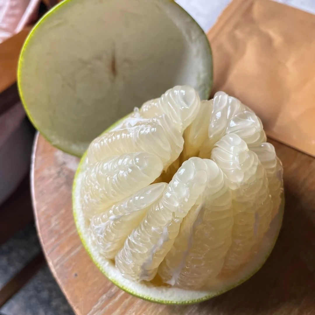 高山江西金兰柚子新鲜当季采摘白心柚蚕子高山老树井冈蜜柚江西省