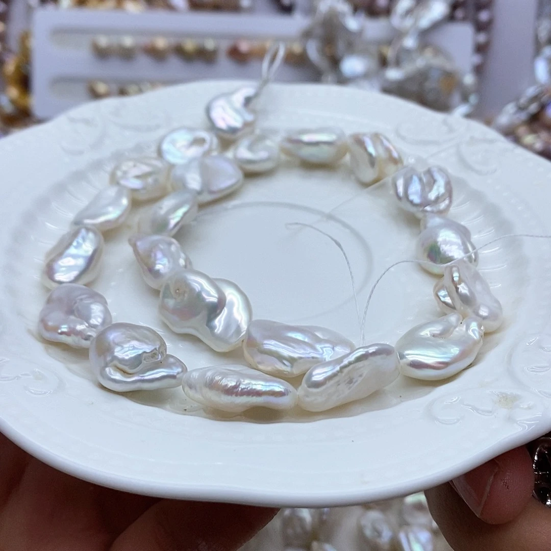 颈饰合金淡水珍珠