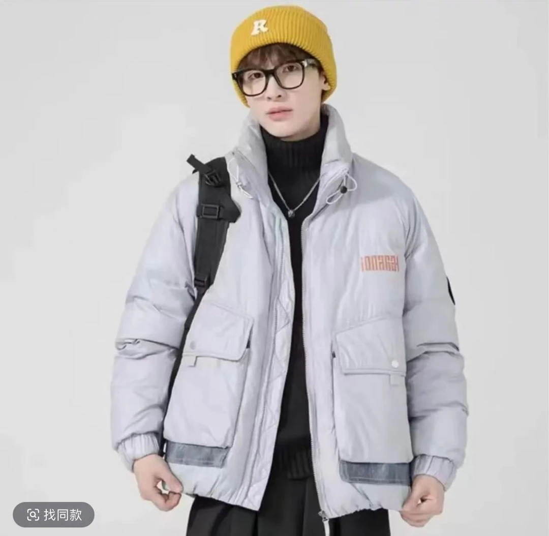 新款保暖工装外套轻薄款羽绒服外套【8822款】