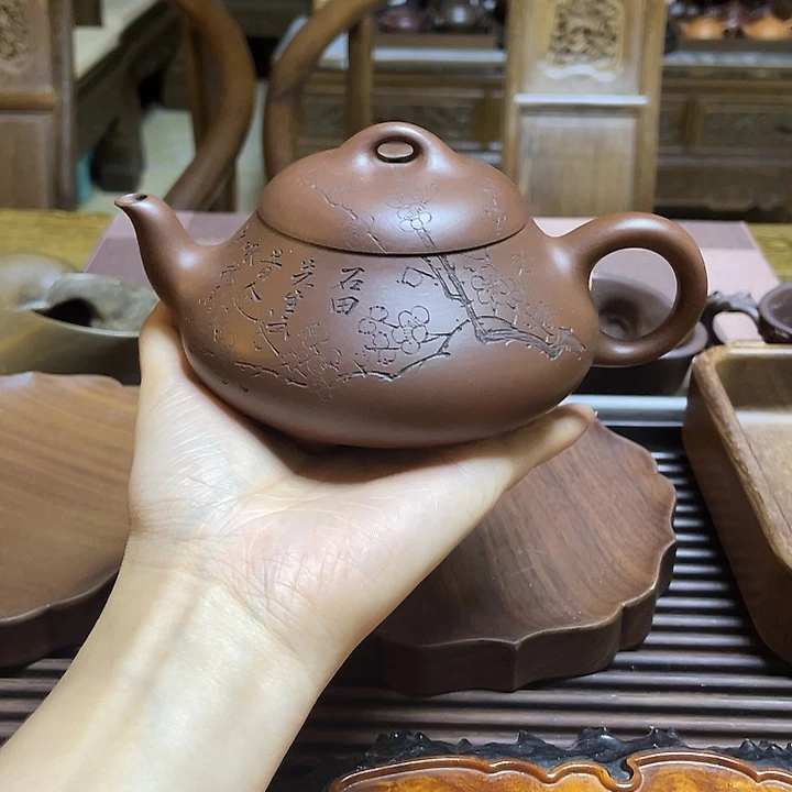 茶壶紫砂全全手工工艺