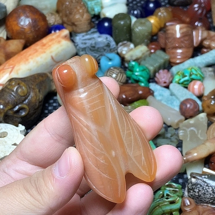 和田玉未镶嵌颈饰107