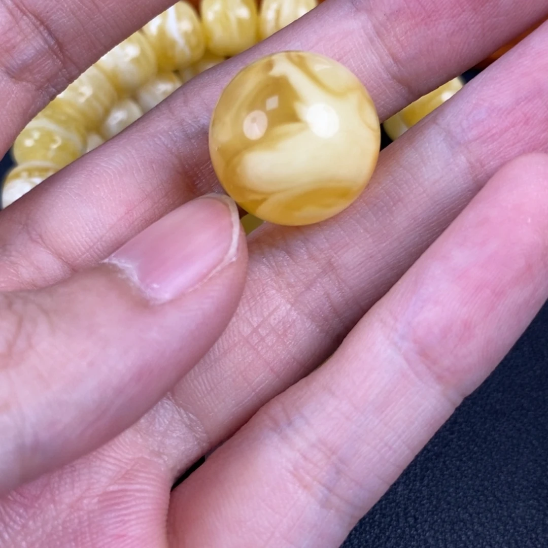 琥珀未镶嵌珠宝奇石皮色23