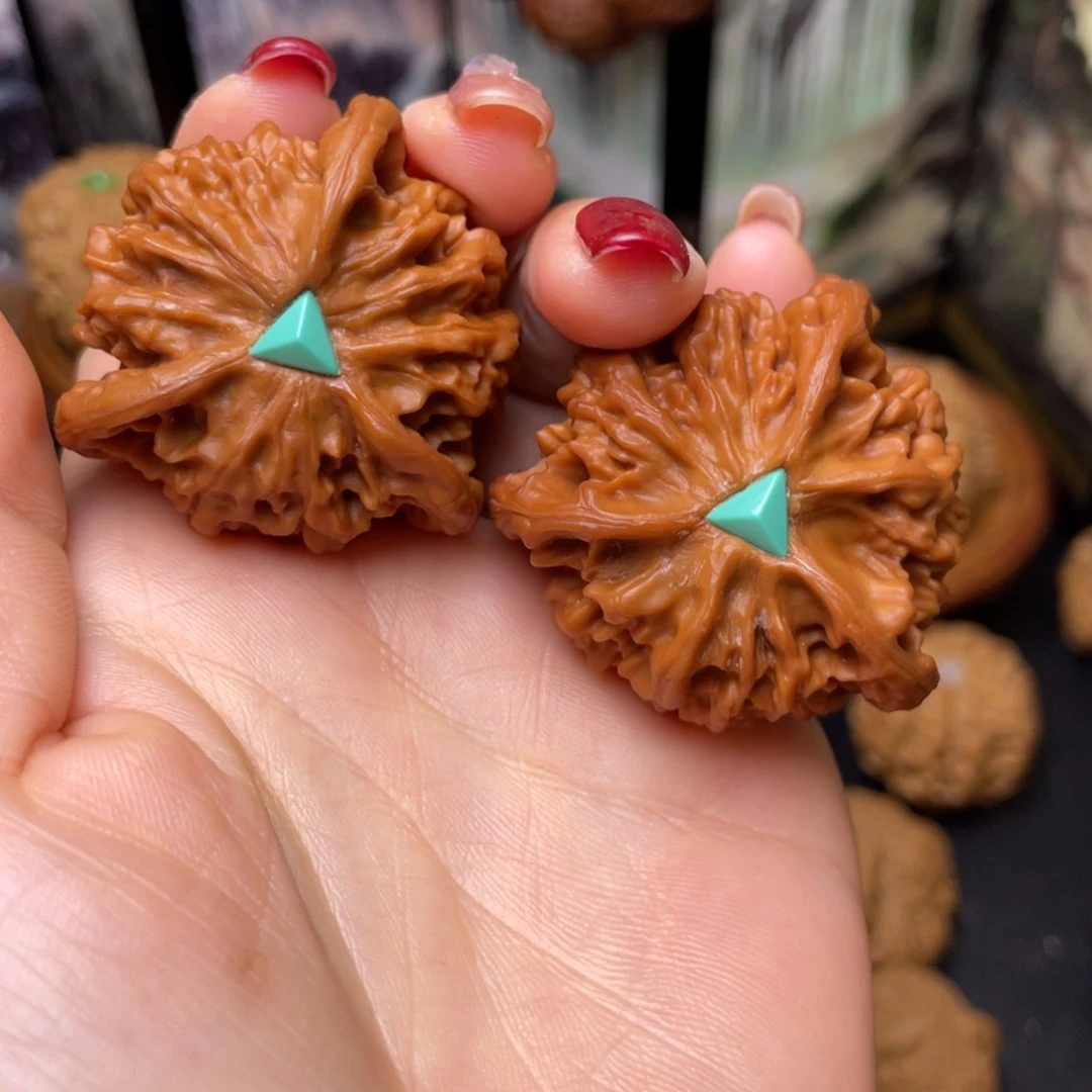 文玩核桃把件41全品天地圆正奔