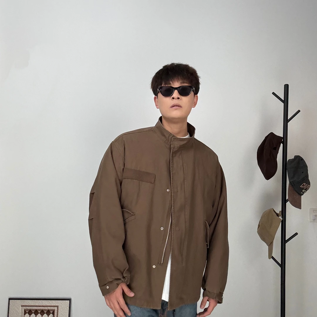 2025新重磅水洗工艺可拆卸90白鸭绒夹克羽绒服潮流御寒单品