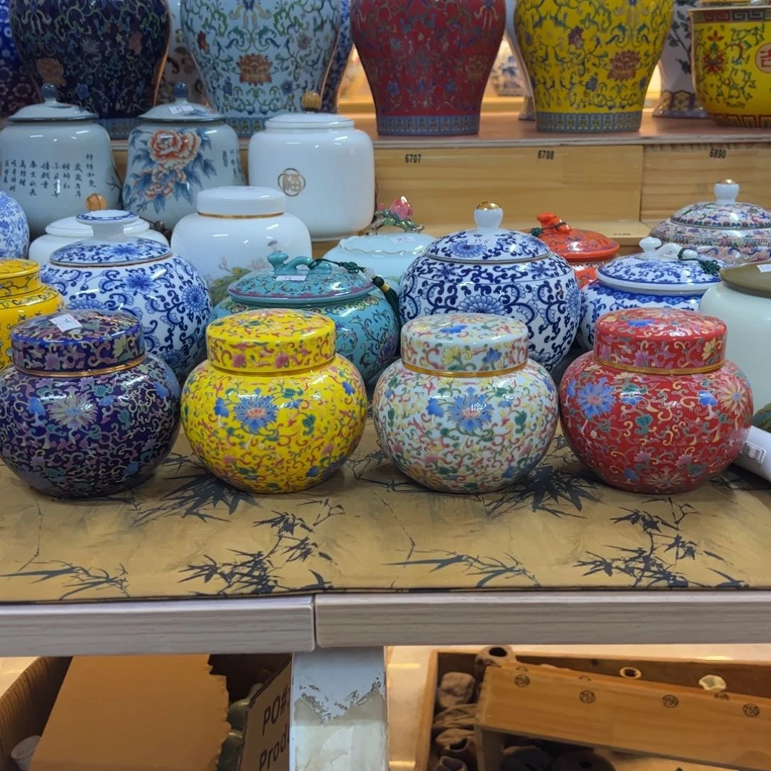 高端款家用茶叶罐