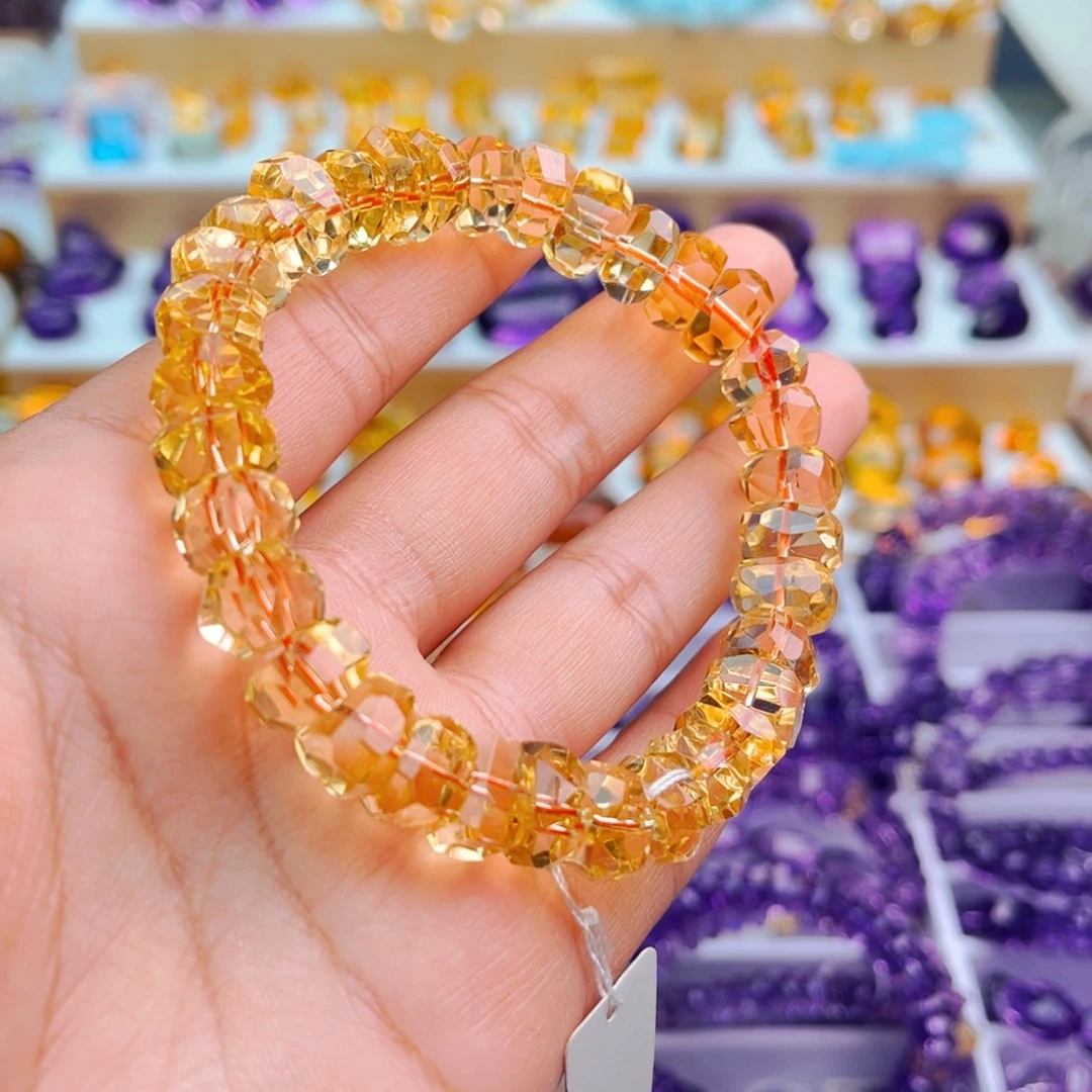 未镶嵌水晶手串天然