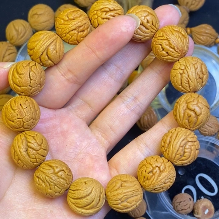 文玩核桃吊坠秦岭龙纹桃核22