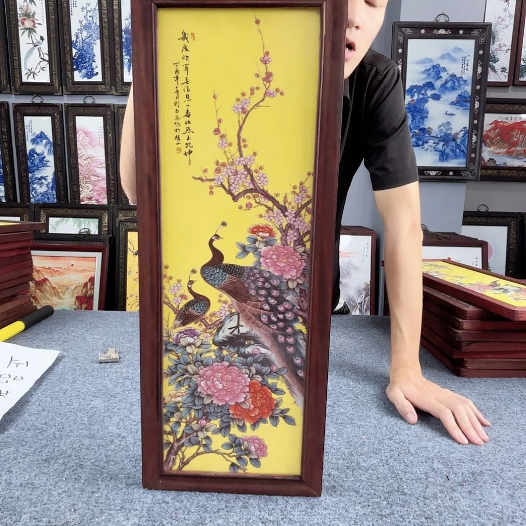 摆件景德镇陶瓷瓷板画
