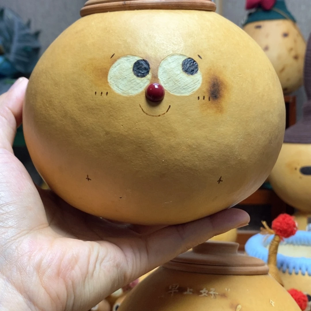 人***海存钱罐红鼻子茶叶罐