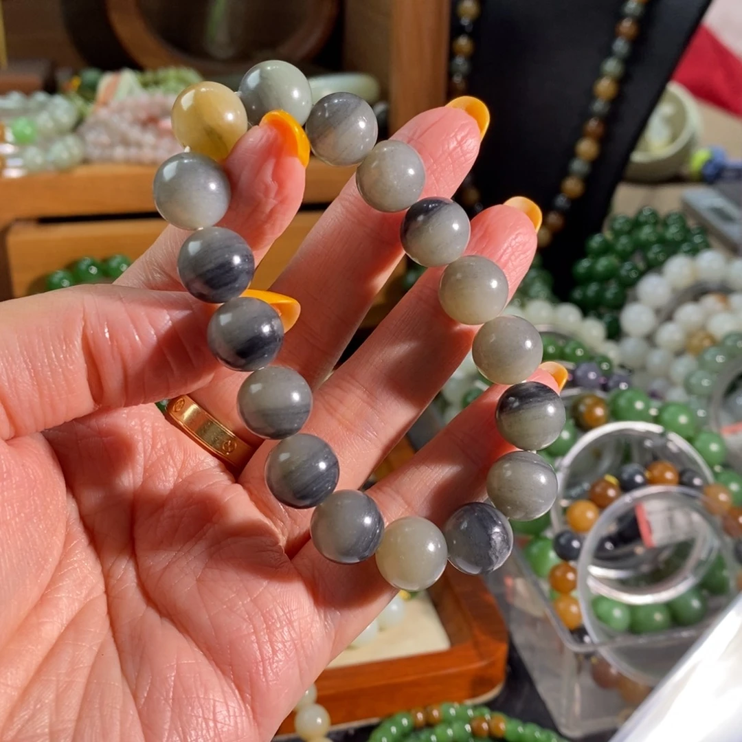 用***9和田玉未镶嵌手链