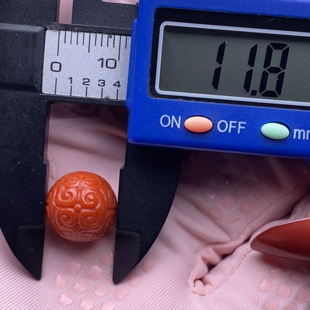 南红玛瑙配饰未镶嵌老*微瑕