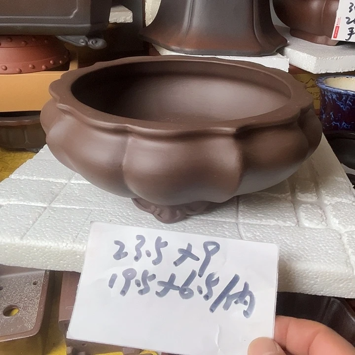 宜兴紫砂福利花盆