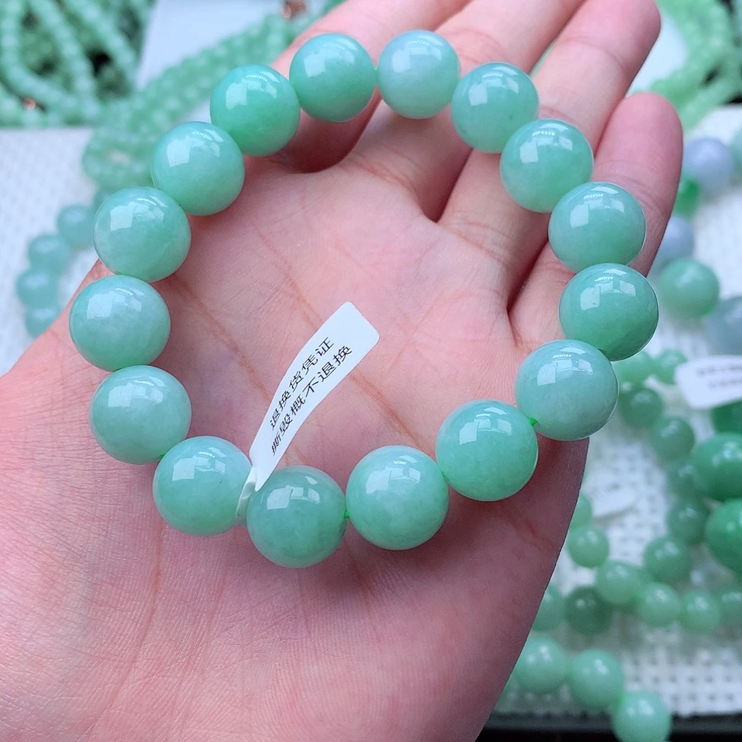 翡翠未镶嵌毛衣链