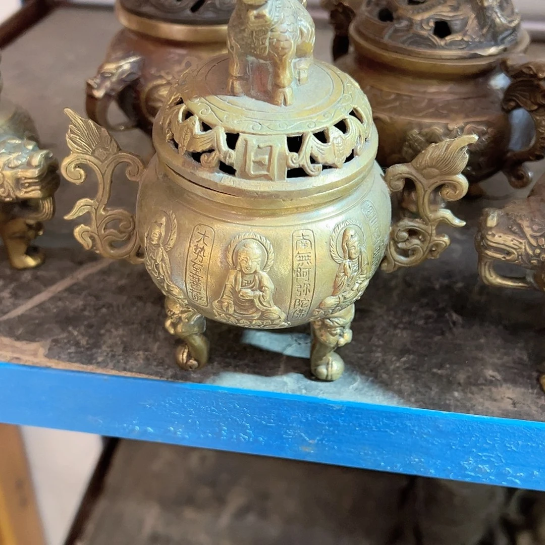 放*黄铜摆件工艺品，