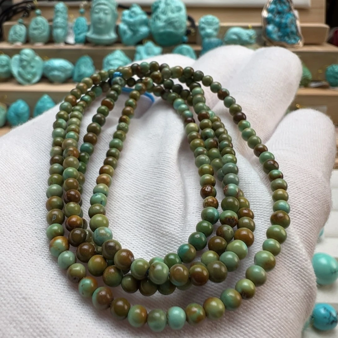 绿松石未镶嵌配饰3+