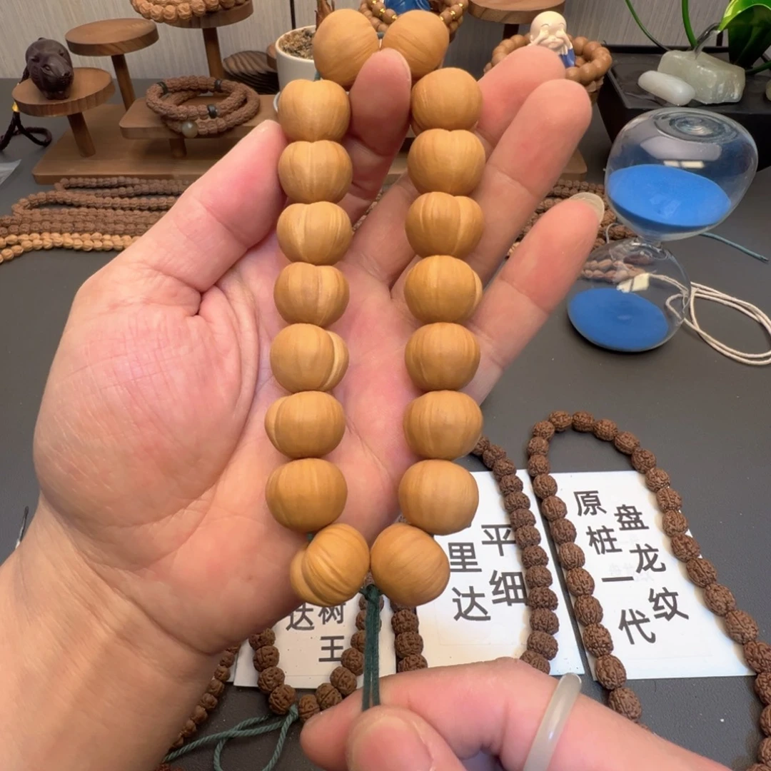 手串猴头核桃猴头核桃手串单圈大屁桃18mm全品保无科技