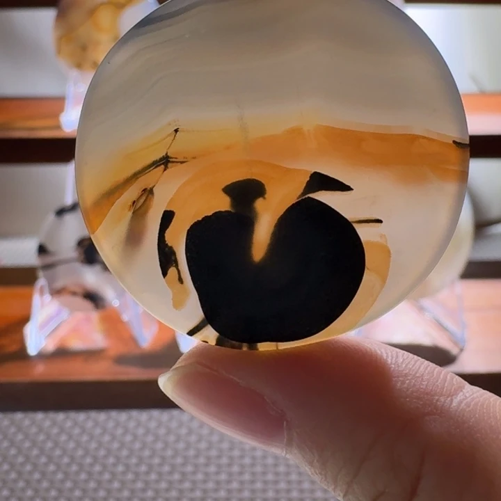 玛瑙/玉髓合金颈饰