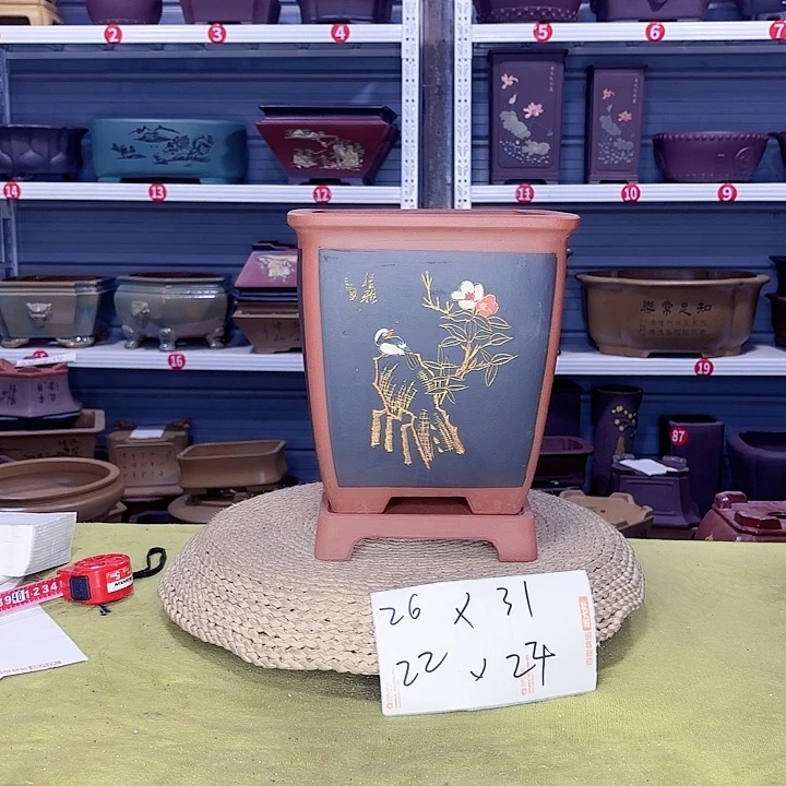 紫砂花盆宜兴紫砂