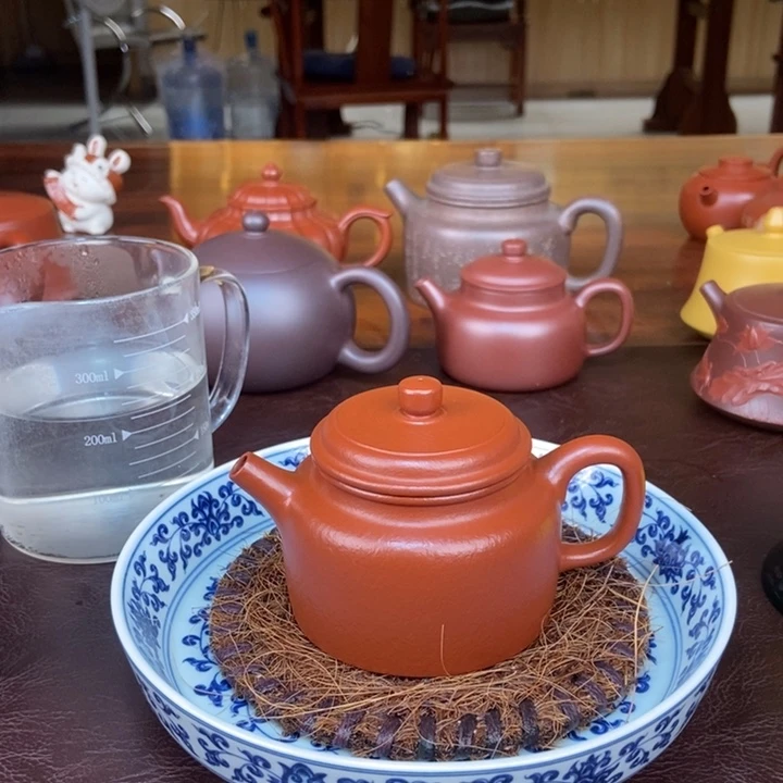 茶壶紫砂欢**业德钟紫砂壶