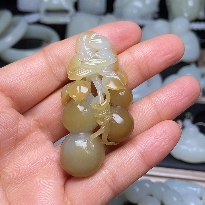 吊坠(不含链)未镶嵌和田玉