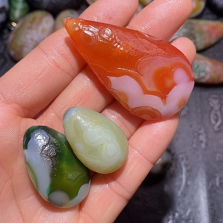 玛瑙/玉髓颈饰未镶嵌*️****