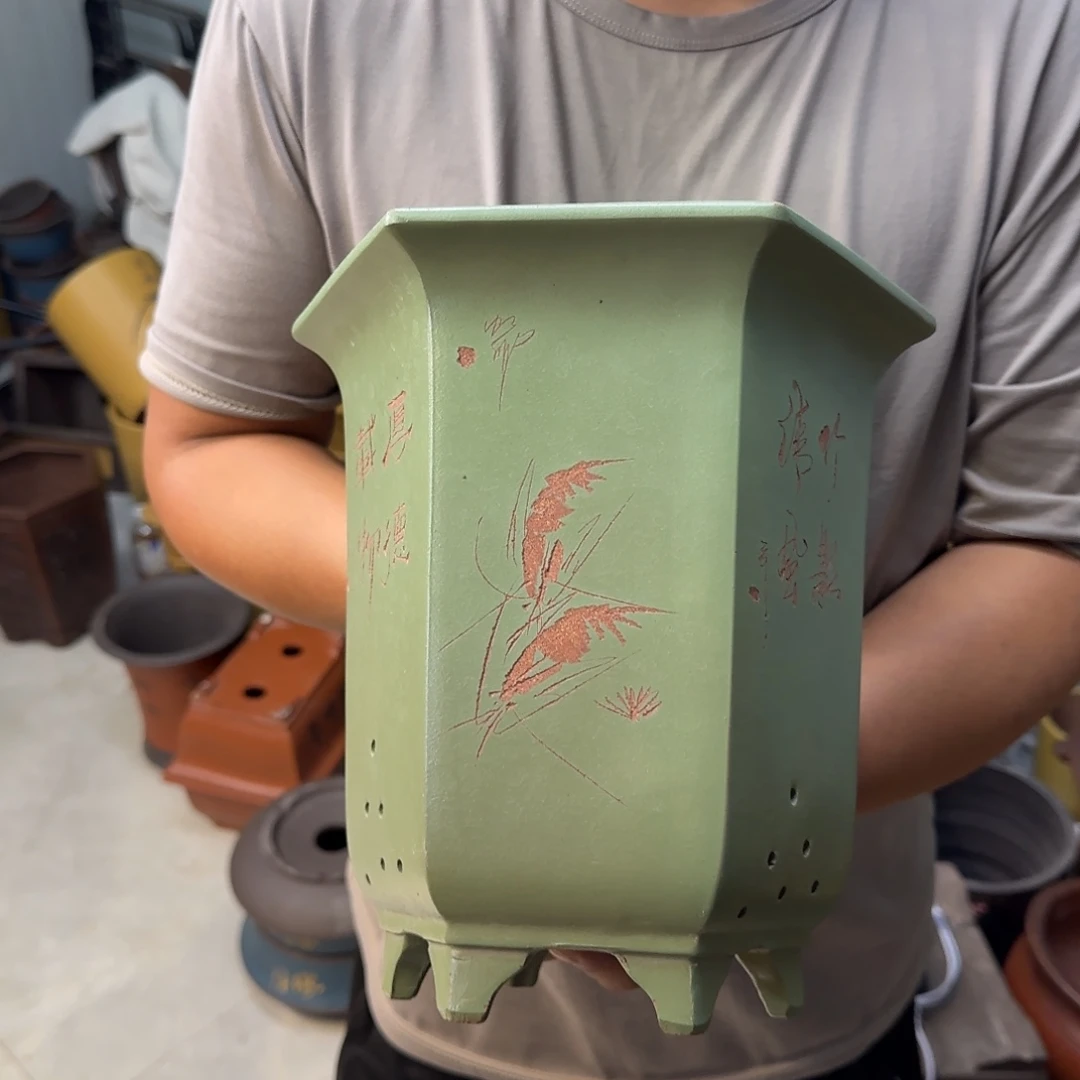 花盆紫砂口径20.22口径