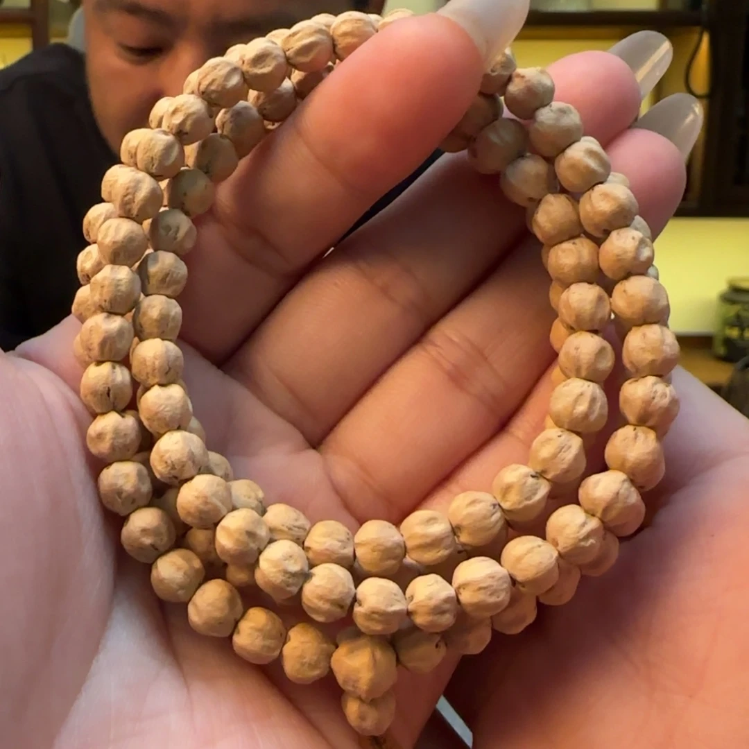 柏香籽/百香籽手串莲花6