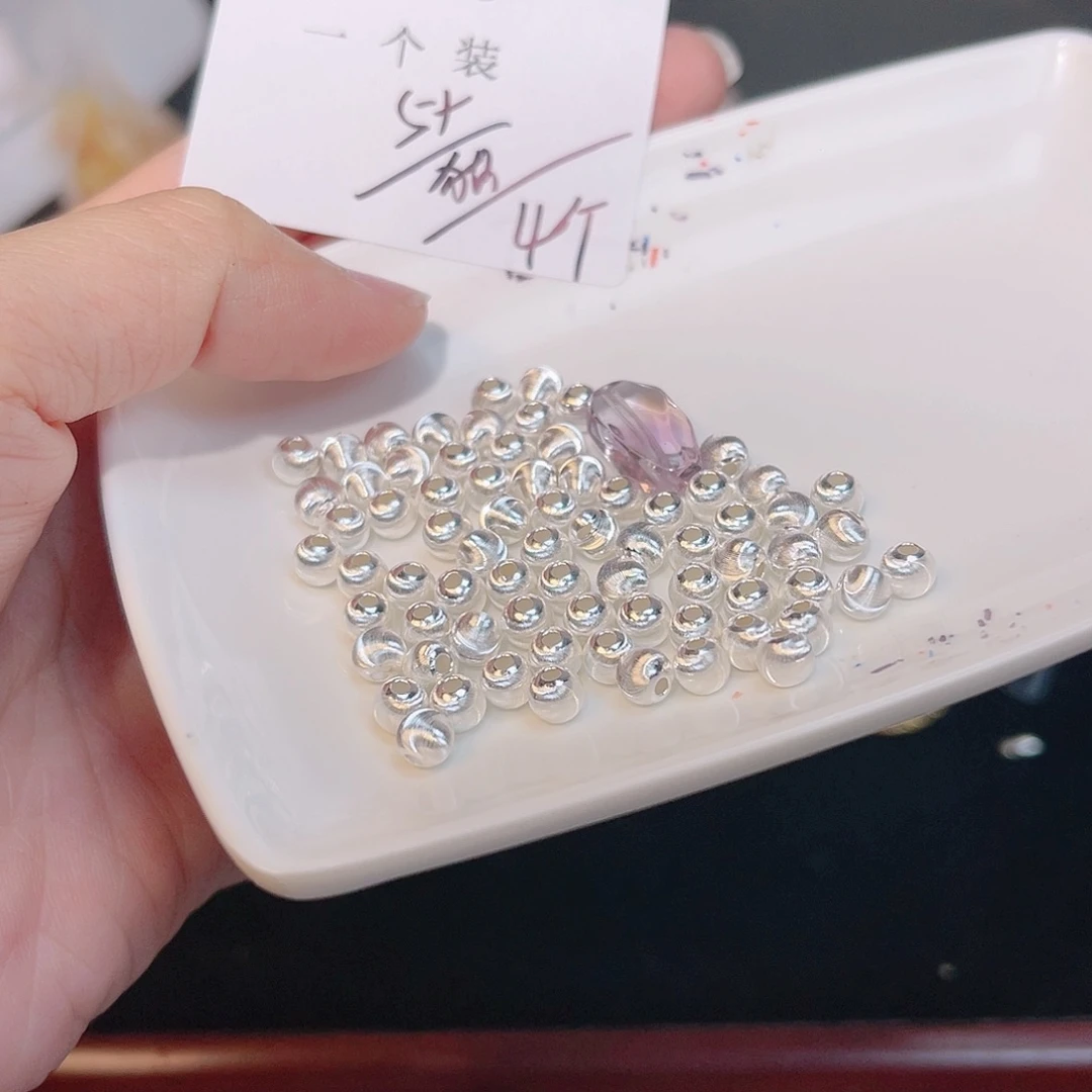 紫晶珠宝半成品银S925镶嵌86