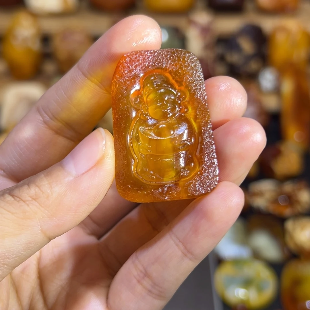 琥珀未镶嵌裸石琥珀蜜蜡
