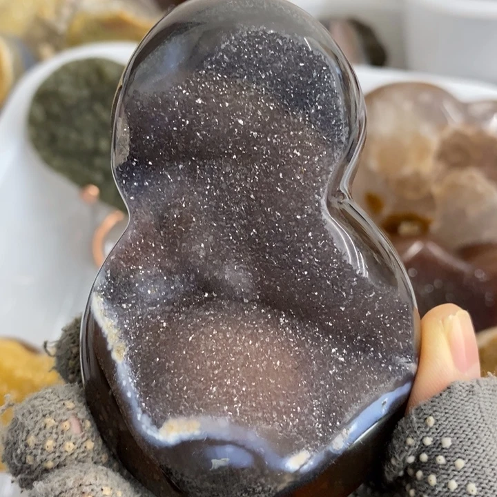 紫晶未镶嵌珠宝半成品