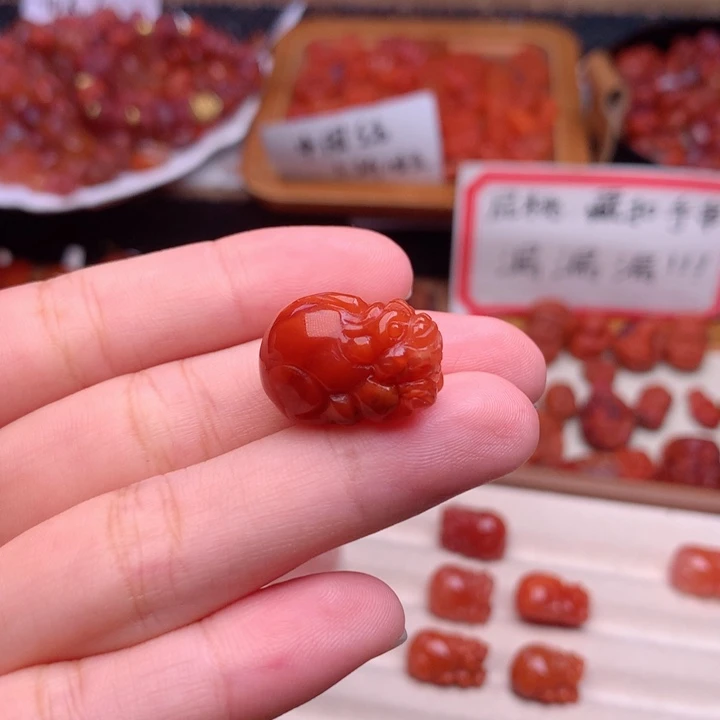 永***远南红玛瑙未镶嵌南红貔貅