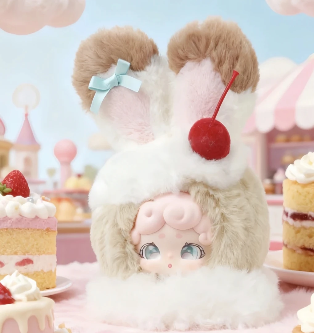 【绒绒冰】正品Lucky Deer Nai晚安小兔绒绒冰系列毛绒盲盒可爱娃