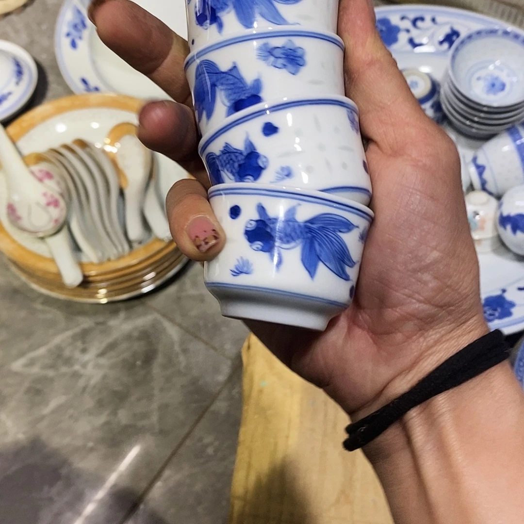 石***壹景德镇陶瓷现代工艺4个