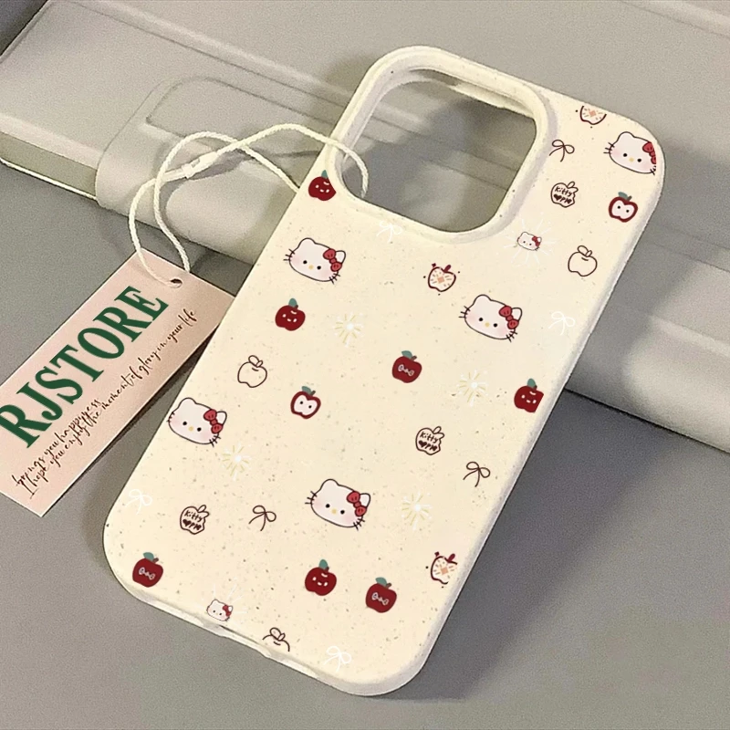 烟花苹果凯蒂适用iPhone15/14promax小麦手机壳11苹果13/12套xr女