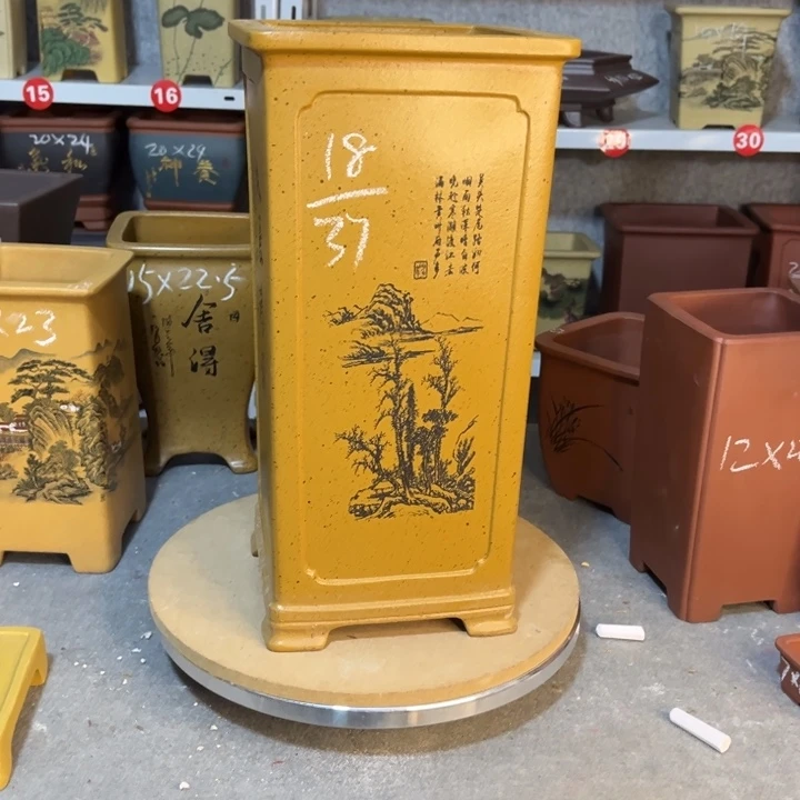 花盆紫砂紫砂花盆